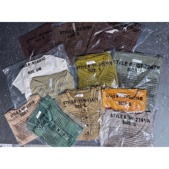 Zenana Outfitters Tops - Zenana Outfitters Bulk Lot Bundle of 12 - Romper - tanks - Tee - Tops - SzSmall